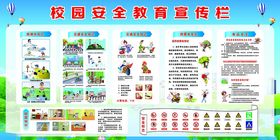 校园安全教育宣传栏