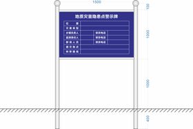 不锈钢宣传栏 警示牌