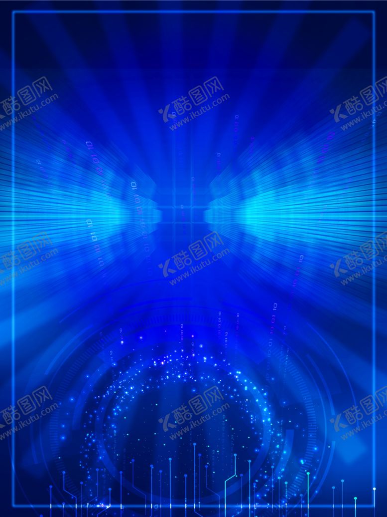 编号：33051109281143338533【酷图网】源文件下载-蓝色科技背景