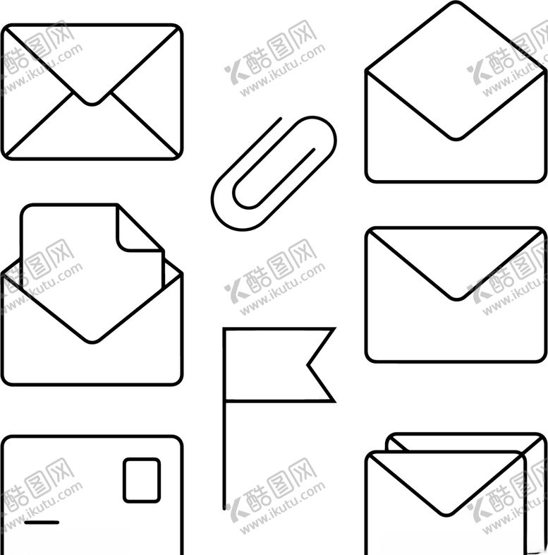 编号：47214410071134259314【酷图网】源文件下载-办公小图标