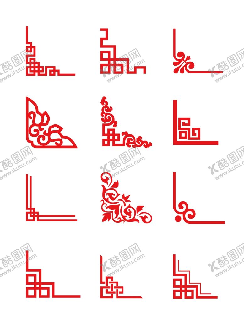 编号：82322612011141436185【酷图网】源文件下载-古典花纹边框