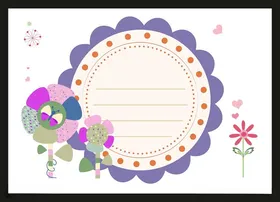 手绘花卉花朵
