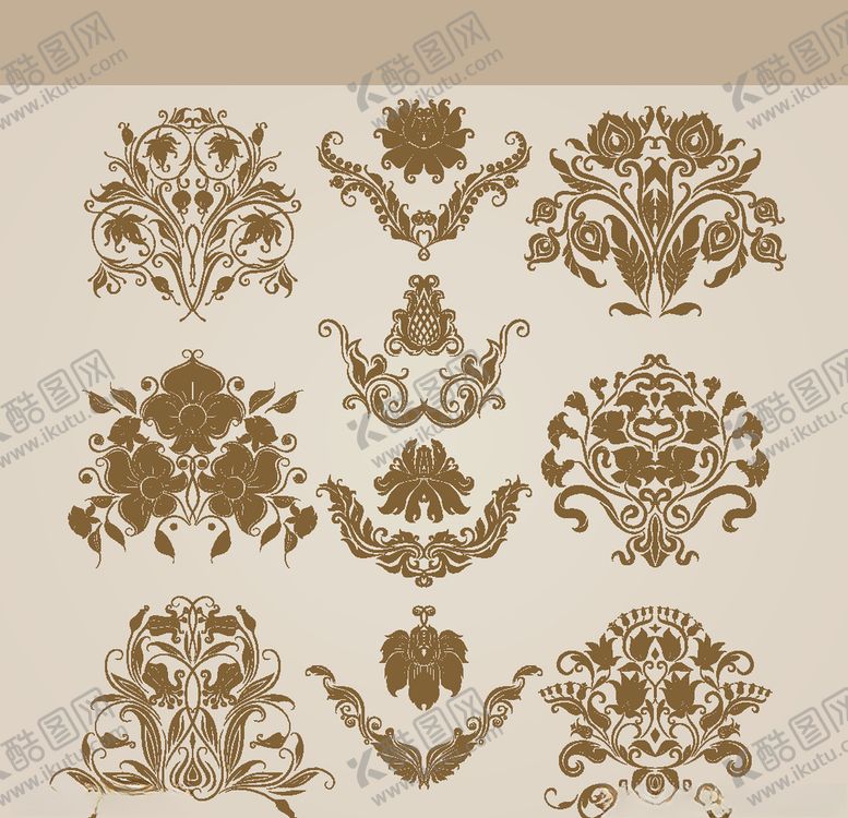 编号：68035509261504197322【酷图网】源文件下载-欧式花纹