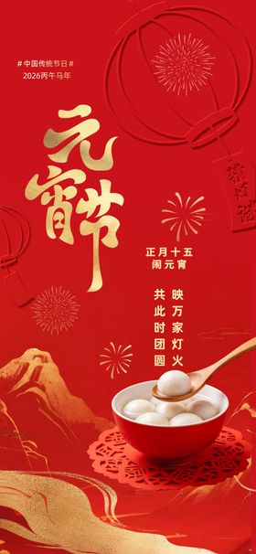 喜庆元宵佳节甜蜜汤圆
