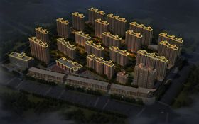 小区楼体亮化