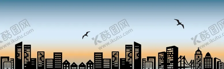编号：26876806262328436732【酷图网】源文件下载-城市剪影