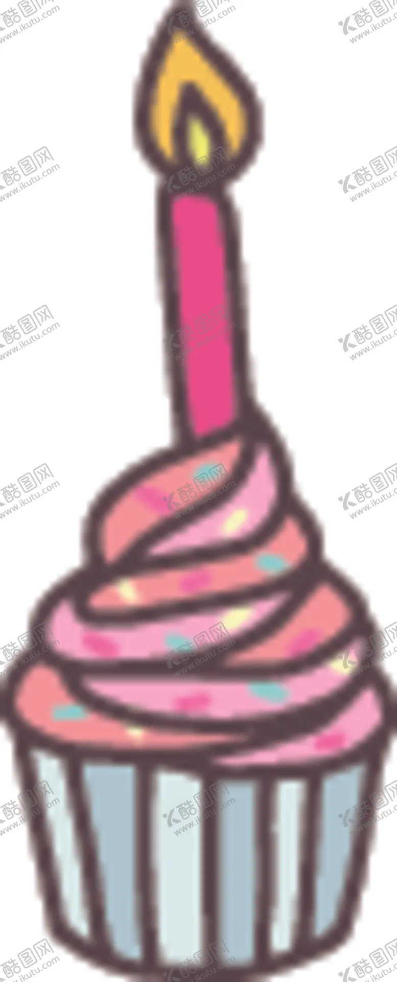 编号：26616002202205551270【酷图网】源文件下载-纸杯蛋糕