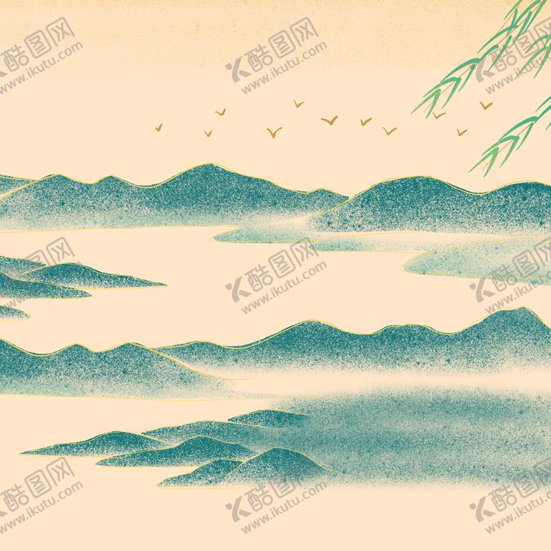 编号：60791309151531067426【酷图网】源文件下载-国潮海报元素