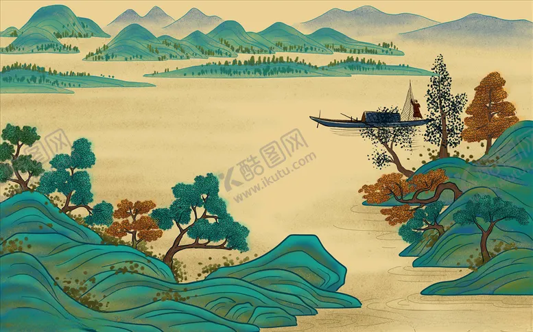 编号：45724204260141232002【酷图网】源文件下载-中国风国画