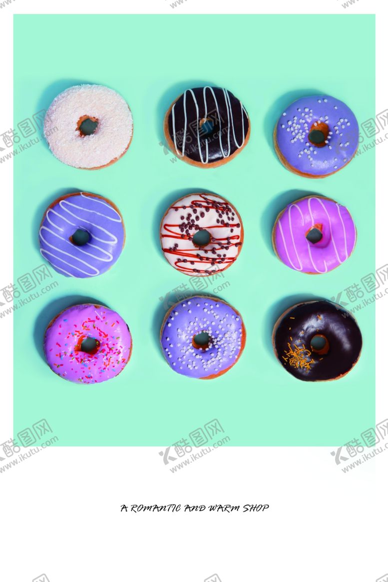 编号：79038010010214112792【酷图网】源文件下载-蛋糕店装饰画