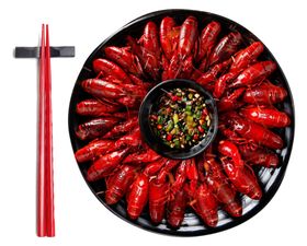 筷子 小龙虾
