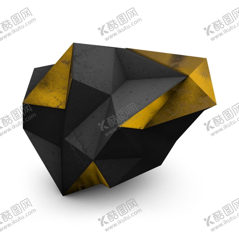 编号：63736509130605362400【酷图网】源文件下载-不规则多面体