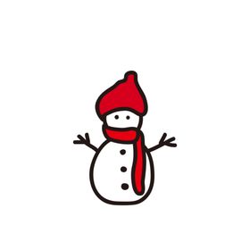 雪人矢量素材