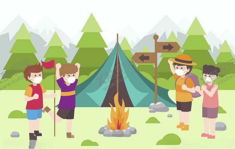 编号：93276009240026433189【酷图网】源文件下载-露营