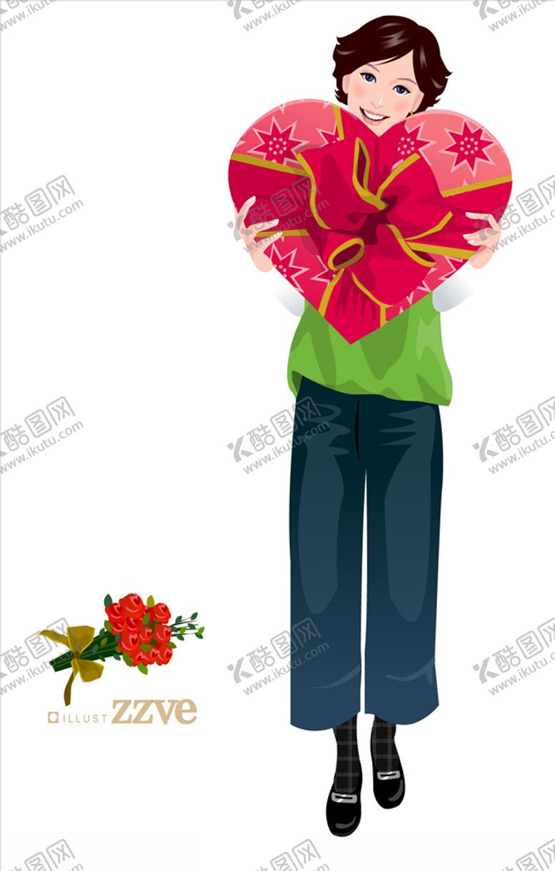 编号：45051810111357241418【酷图网】源文件下载-卡通女人