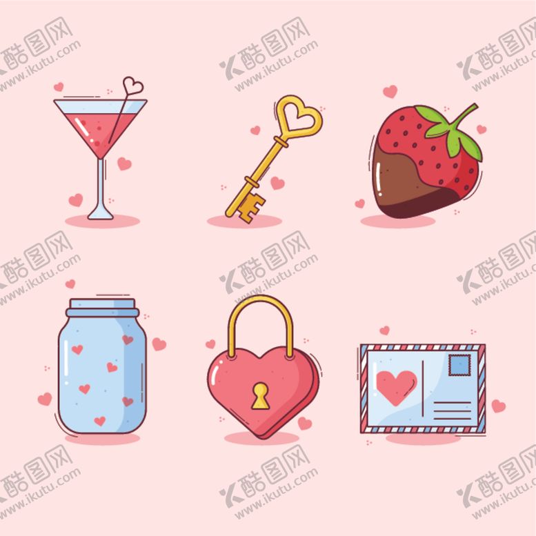 编号：81616409091714515093【酷图网】源文件下载-情人节素材