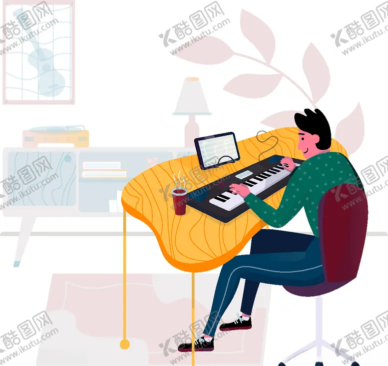 编号：24437305010301004217【酷图网】源文件下载-时尚手绘插画