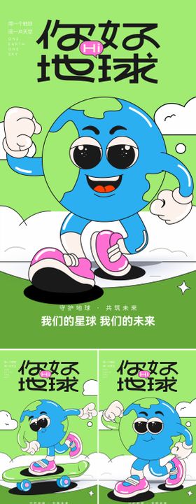 你好地球主题活动