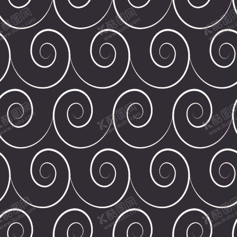 编号：19923309130550019191【酷图网】源文件下载-黑白简约花纹图案设计