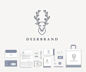 鹿品牌企业形象设计展示