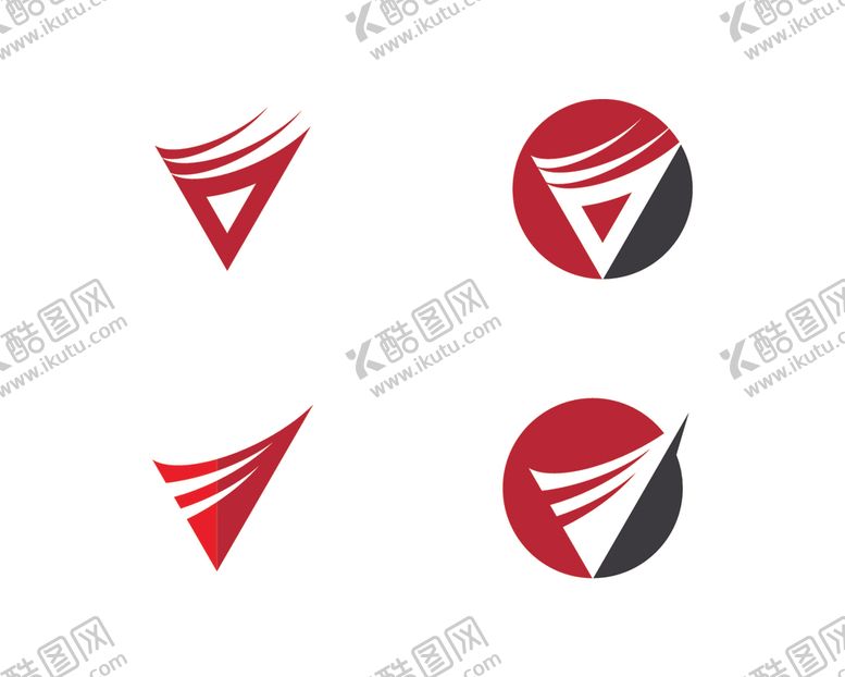 编号：39320910302127061346【酷图网】源文件下载-字母V图标