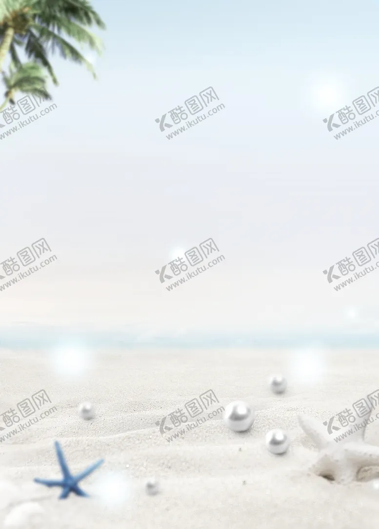 编号：45107610121203463204【酷图网】源文件下载-唯美沙滩背景