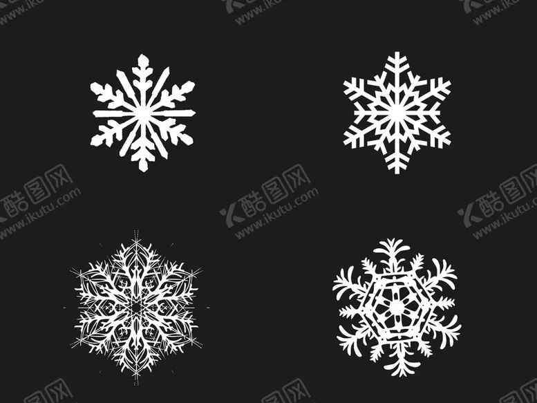 编号：18657009162129389524【酷图网】源文件下载-雪花