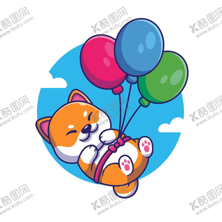 编号：53615603242357121537【酷图网】源文件下载-狗动物卡通