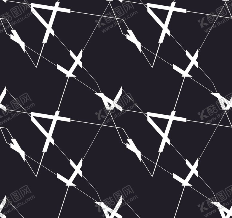 编号：22599409221913191597【酷图网】源文件下载-黑白字母印花