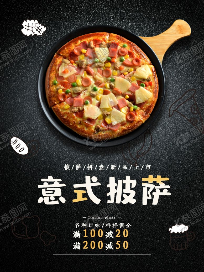 编号：26804509280158084940【酷图网】源文件下载-美食海报美食背景美食