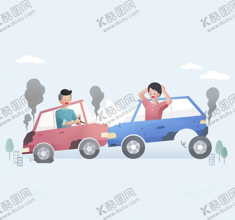 编号：63780909150343499162【酷图网】源文件下载-撞车