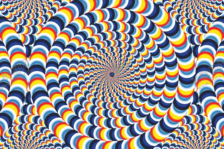 编号：55046410090435506977【酷图网】源文件下载-迷幻背景错觉图