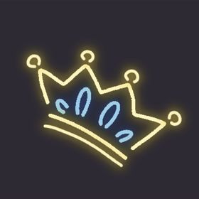 霓虹灯发光创意图案