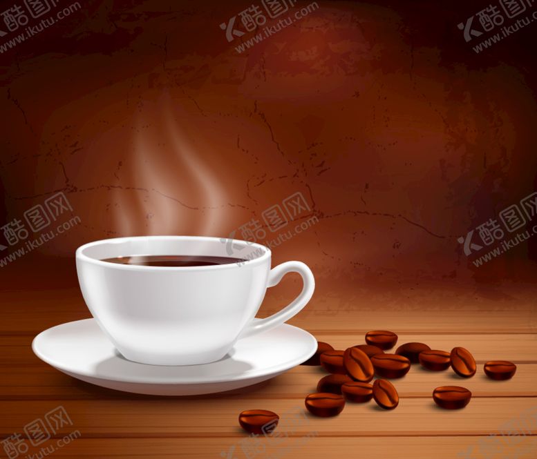 编号：52880611011222463589【酷图网】源文件下载-咖啡逼真插画