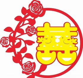 玫瑰花与字