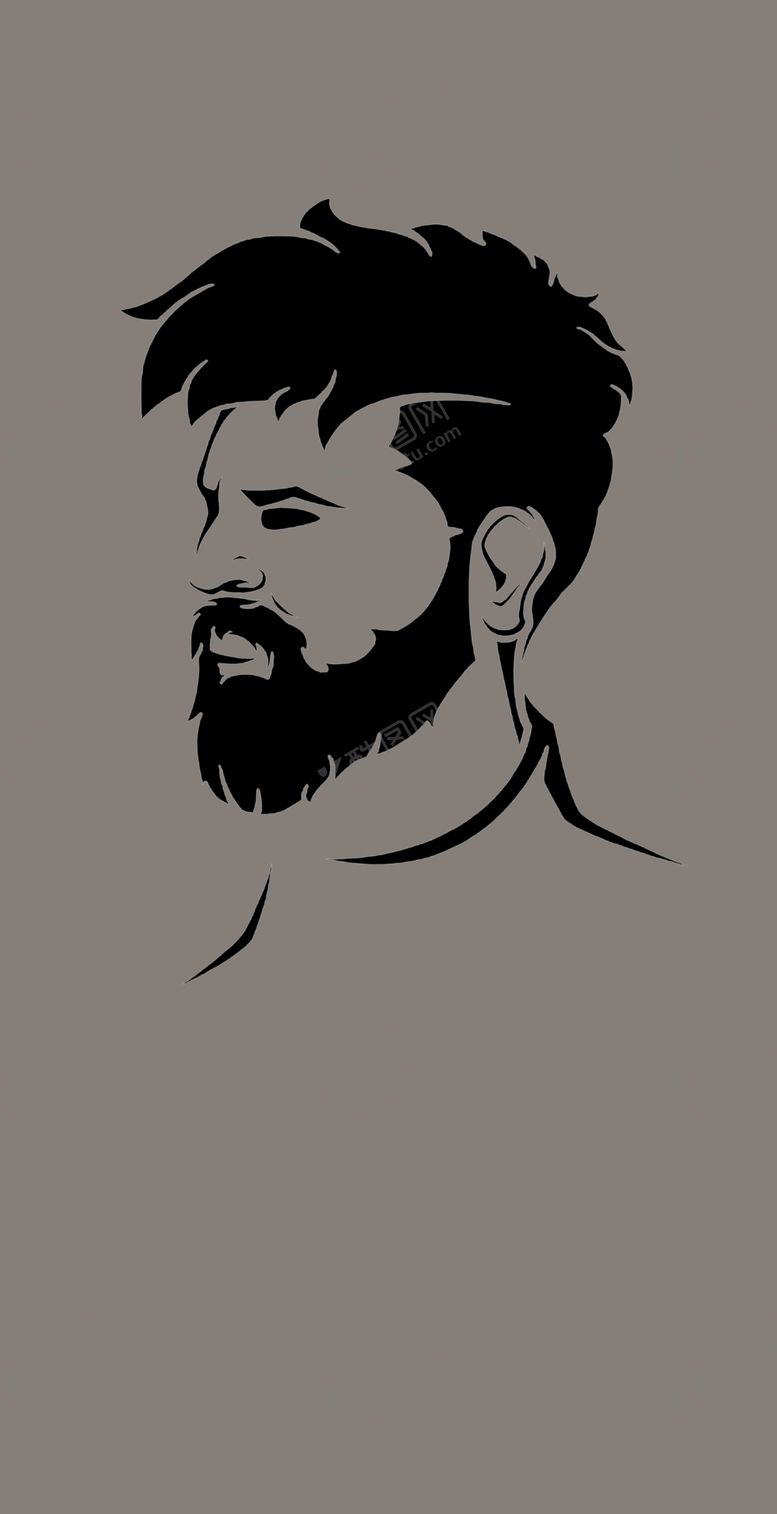 编号：64971710102345332628【酷图网】源文件下载-剪发模特