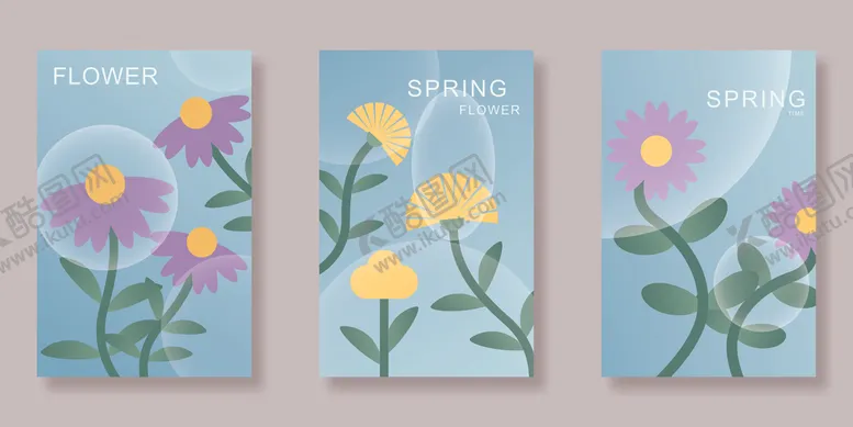 编号：23150504211124136060【酷图网】源文件下载-清新花卉背景