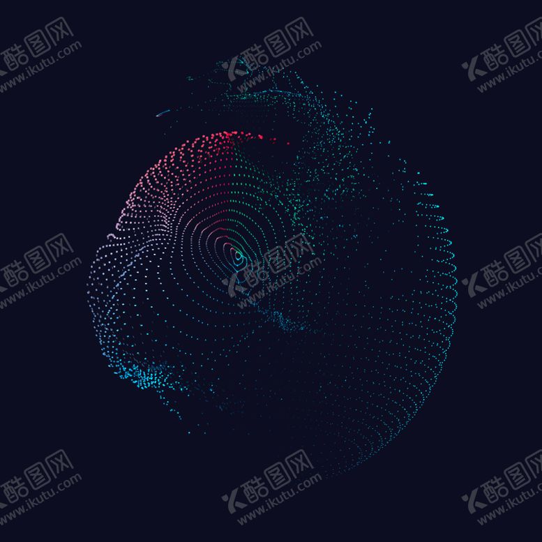 编号：05492709270529481580【酷图网】源文件下载-科技粒子