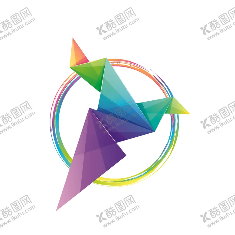 编号：45915307021430293632【酷图网】源文件下载-禽类LOGO标志