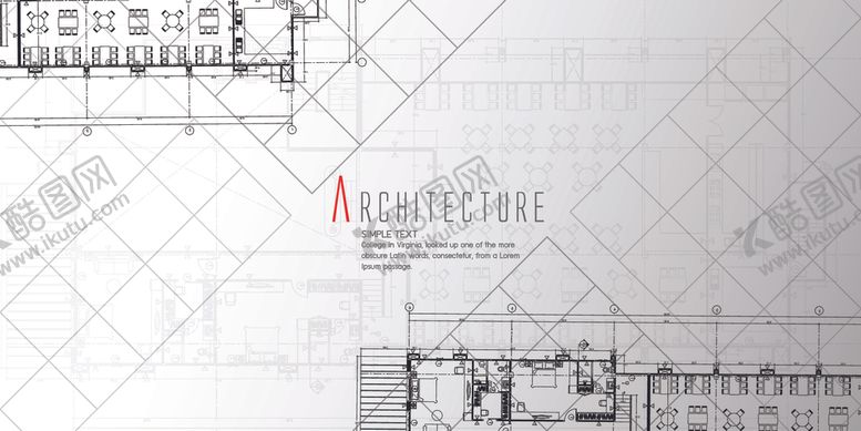 编号：71924409121045024733【酷图网】源文件下载-建筑线稿图纸背景设计
