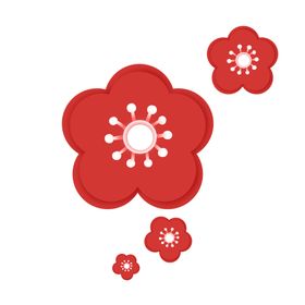 中国风水墨梅