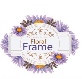 菊花边框