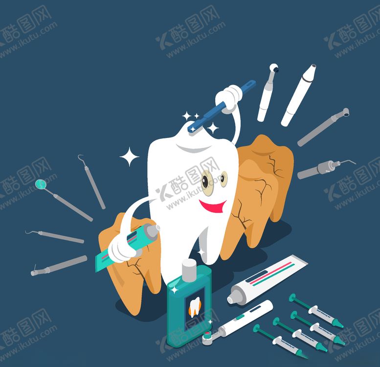 编号：30017909302221244870【酷图网】源文件下载-牙齿口腔