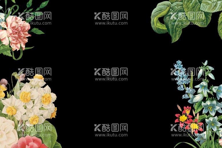 编号：07534109302117374536【酷图网】源文件下载-花卉植物海报