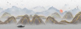 新中式背景