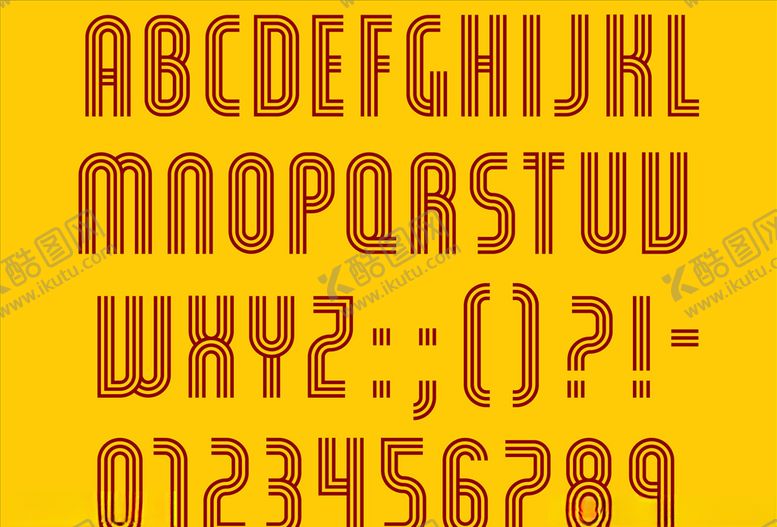 编号：89258210161125059814【酷图网】源文件下载-卡通字母