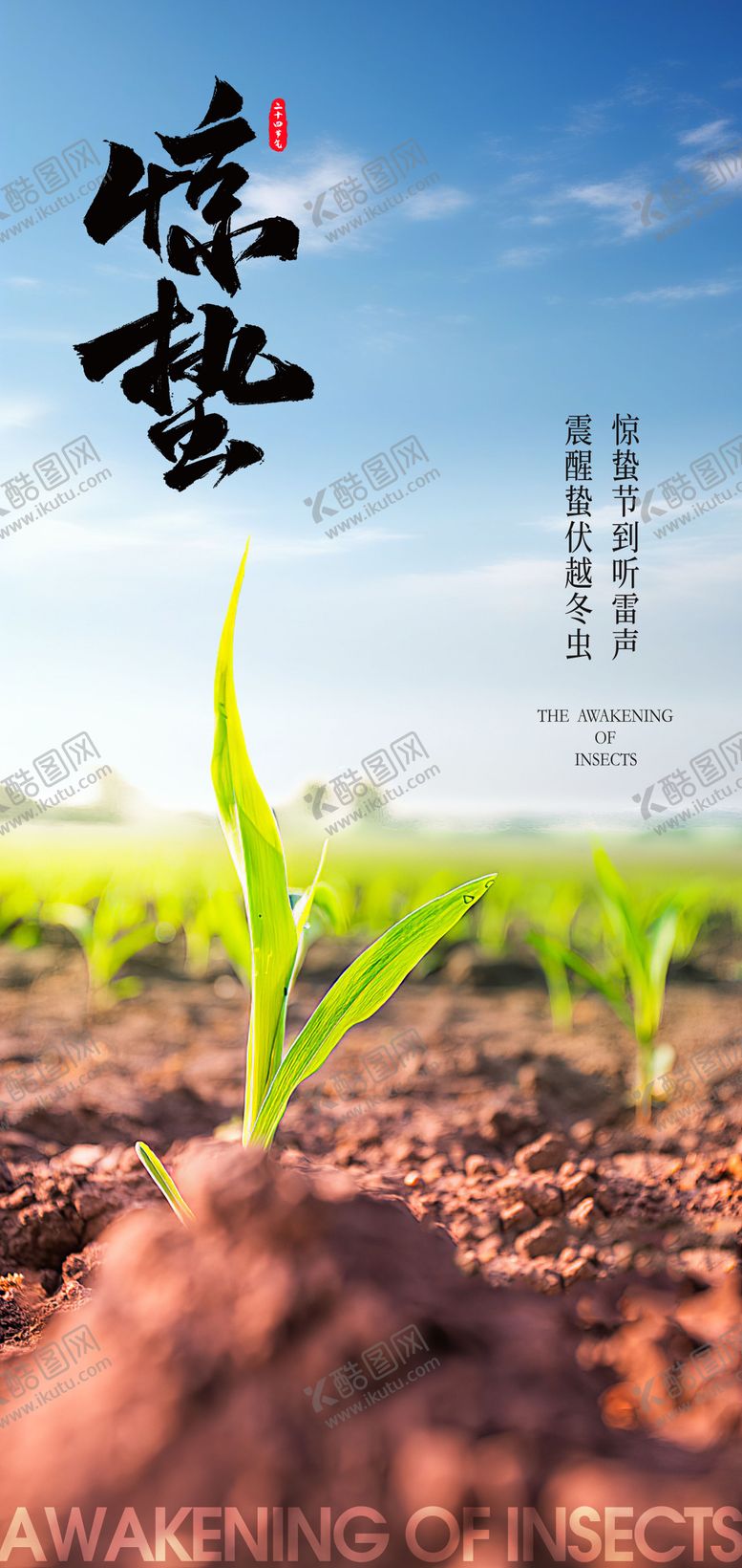 编号：47734202192316598335【酷图网】源文件下载-惊蛰节气海报