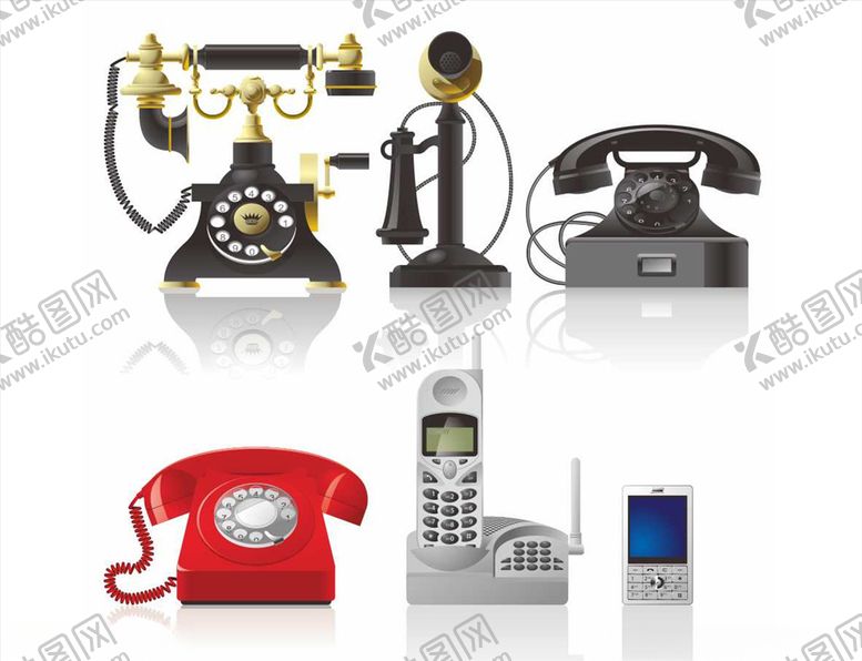 编号：52463109291408265549【酷图网】源文件下载-矢量电话