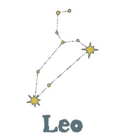 天空星座插画图案