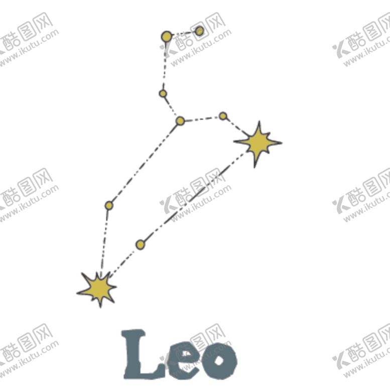 编号：77025205181551257745【酷图网】源文件下载-天空星座插画图案